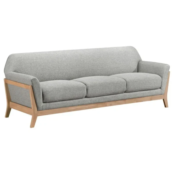 Vaughn 3-Piece Wood Frame Sofa Set By Coaster Furniture - Image 2