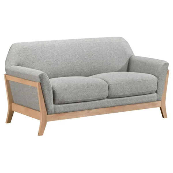 Vaughn 3-Piece Wood Frame Sofa Set By Coaster Furniture - Image 3