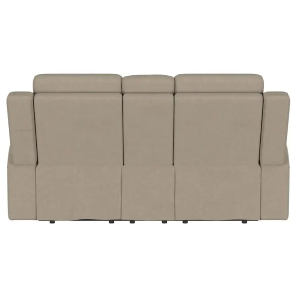 Brentwood Manual Reclining Loveseat By Coaster Furniture - Image 7
