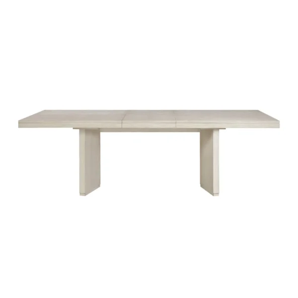 Tundra White Extendable Dining Room Table By Homelegance - Image 2