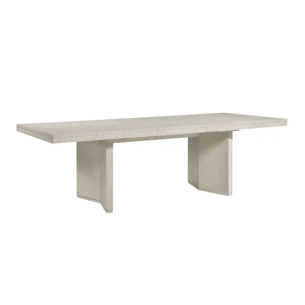 Tundra White Extendable Dining Room Table By Homelegance - Image 3