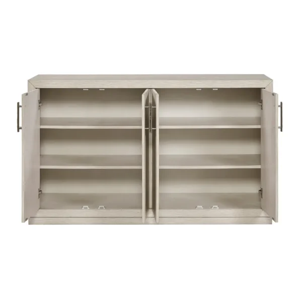Tundra White Dining Server Cabinet By Homelegance - Image 4