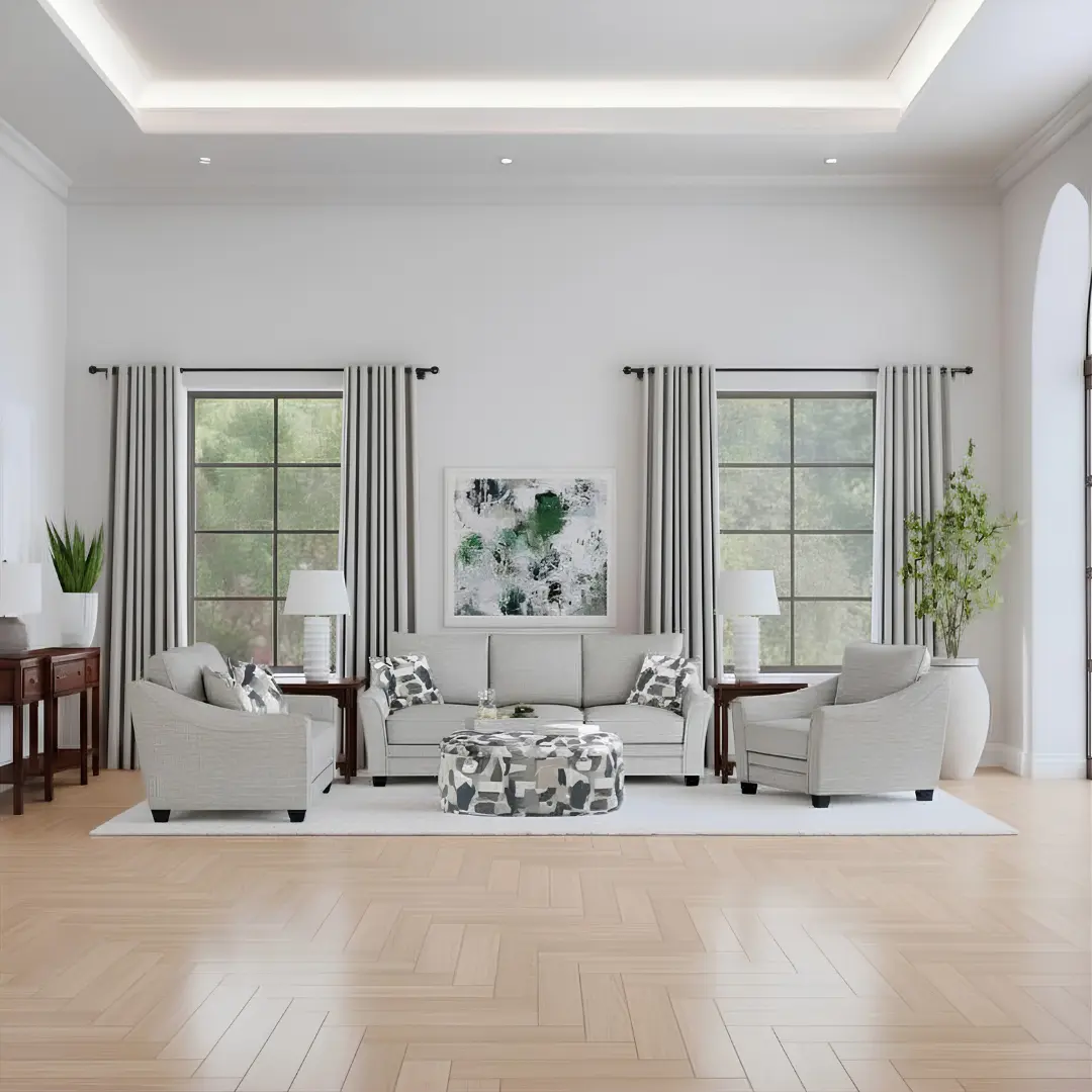 Tomkins Light Gray Sofa Set By Coaster Furniture | U-Trade Furniture Light Gray Sofa Set