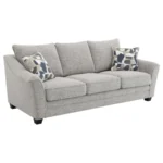 Tomkins Light Gray Sofa Set By Coaster Furniture - Image 3