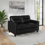 Scotland Three Piece Leather Sofa set By Coaster Furniture - Image 3