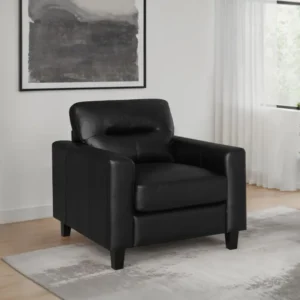 Scotland Faux Leather Chair By Coaster Furniture