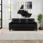 Scotland Faux Leather Sofa By Coaster Furniture