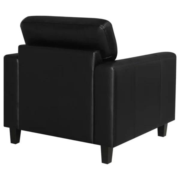 Scotland Faux Leather Chair By Coaster Furniture - Image 4