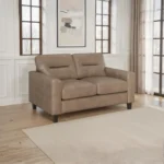 Scotland Faux Leather Loveseat By Coaster Furniture - Image 2