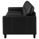 Scotland Faux Leather Sofa By Coaster Furniture - Image 4