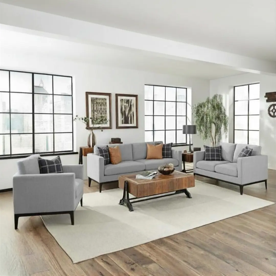 Apperson Mid Century Sofa Set By Coaster Furniture | U-Trade Furniture Mid Century Sofa Set