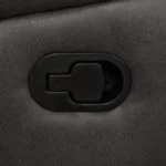 Lawrence Charcoal Glider Recliner By Coaster Furniture - Image 3