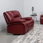 Camila Leather Glider Recliner Chair By Coaster Furniture