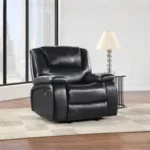 Camila Leather Glider Recliner Chair By Coaster Furniture - Image 4