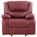 Camila Leather Glider Recliner Chair By Coaster Furniture - Image 5