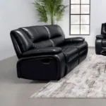 Camila Loveseat Recliner Sofa By Coaster Furniture - Image 4