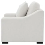Ashlyn Fabric Upholstered Track Arm Chair Sand By Coaster Furniture - Image 3