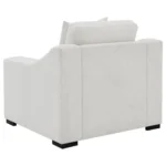 Ashlyn Fabric Upholstered Track Arm Chair Sand By Coaster Furniture - Image 4