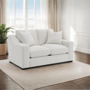 Fabric Upholstered Loveseat