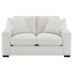 Ashlyn Fabric Upholstered Loveseat Sand By Coaster Furniture - Image 2