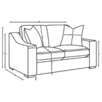 Ashlyn Fabric Upholstered Loveseat Sand By Coaster Furniture - Image 6