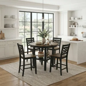 Round Counter Height Table