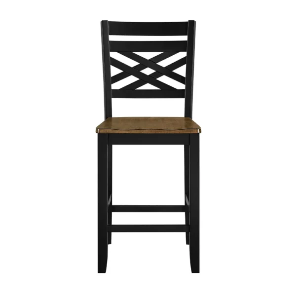 Tyler Transitional 5PC Round Counter Height Table Set By Homelegance - Image 8