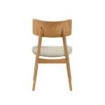 Oak Finish Mid-Century Dining Chair Set Of 2 By Homelegance - Image 2