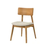 Oak Finish Mid-Century Dining Chair Set Of 2 By Homelegance - Image 4