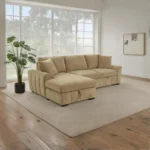 Pastrana Upholstered Sectional Sleeper Sofa By Coaster Furniture - Image 5
