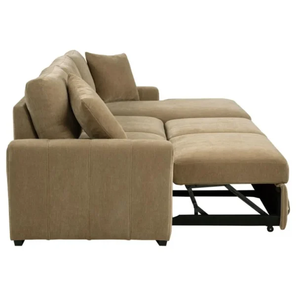 Pastrana Upholstered Sectional Sleeper Sofa By Coaster Furniture - Image 12