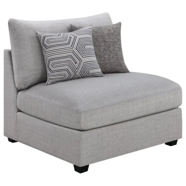 Cambria 6-Piece Grey Sofa Sectional By Coaster Furniture - Image 6