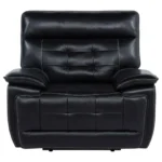 Hewitt Black Dual Power Recliner By Coaster Furniture - Image 3