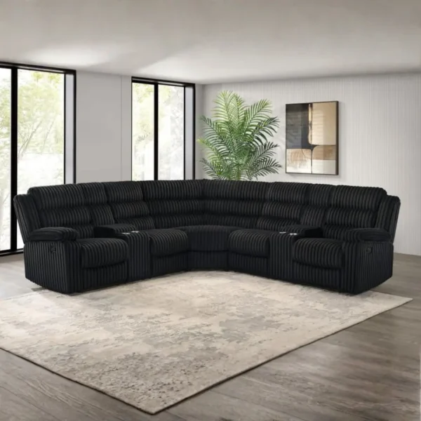 Atkinson Sofa Recliner Sectional By Coaster Furniture - Image 2