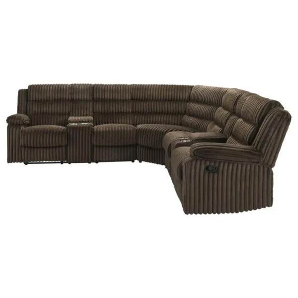 Atkinson Sofa Recliner Sectional By Coaster Furniture - Image 6