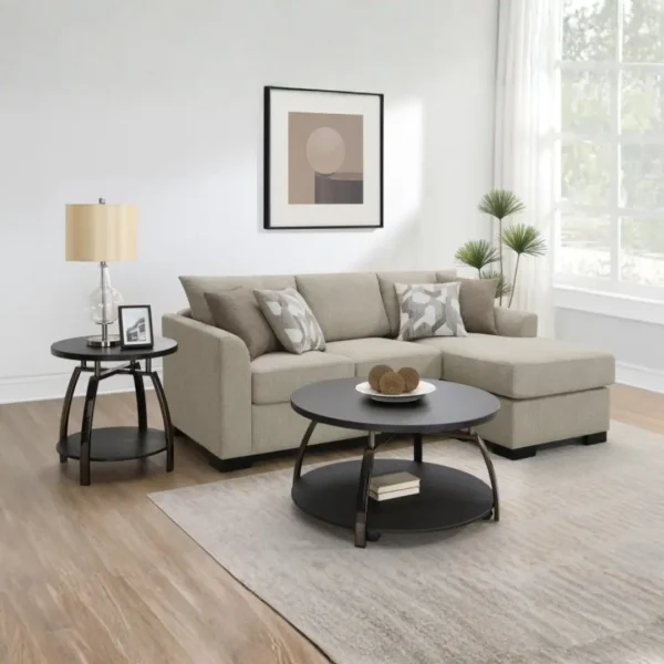 Storey Sleeper Sectional Sofa By Coaster Furniture - Image 4