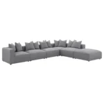 Jennifer Sectional L Shaped Sofa By Coaster Furniture - Image 3