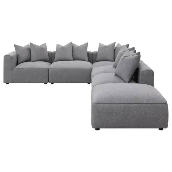 Jennifer Sectional L Shaped Sofa By Coaster Furniture - Image 6