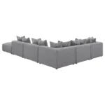 Jennifer Sectional L Shaped Sofa By Coaster Furniture - Image 7