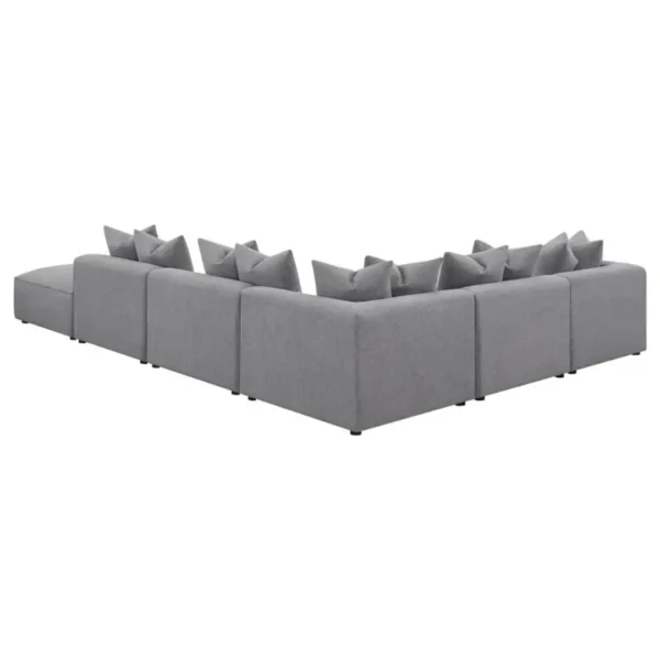 Jennifer Sectional L Shaped Sofa By Coaster Furniture - Image 7