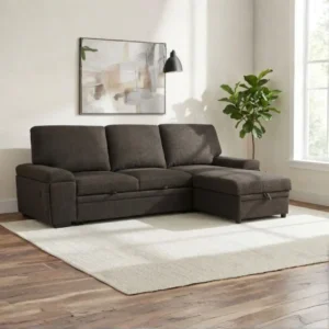 Demko Sectional Sleeper Sofa with Storage By Coaster Furniture