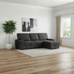 Demko Sectional Sleeper Sofa with Storage By Coaster Furniture - Image 5