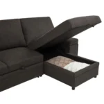 Demko Sectional Sleeper Sofa with Storage By Coaster Furniture - Image 14