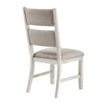Savile White Transitional Side Chair Set Of 2 By Homelegance - Image 2