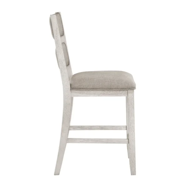 Savile White Transitional Side Chair Set Of 2 By Homelegance - Image 8