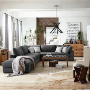 Serene 6-Piece Sectional Sofa L Shape By Coaster Furniture