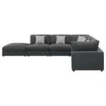Serene 6-Piece Sectional Sofa L Shape By Coaster Furniture - Image 3