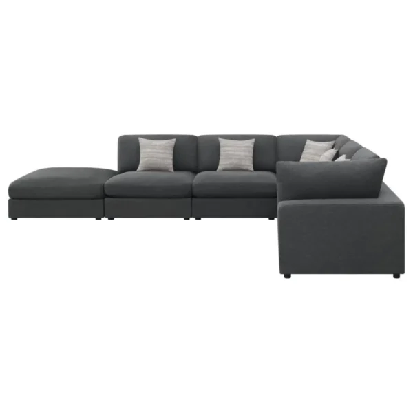 Serene 6-Piece Sectional Sofa L Shape By Coaster Furniture - Image 3