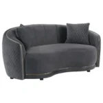 Brookside Dark Gray Sofa Set By Coaster Furniture - Image 2