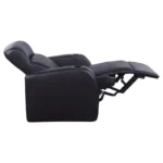 Cyrus Black Recliner Chair By Coaster Furniture - Image 6